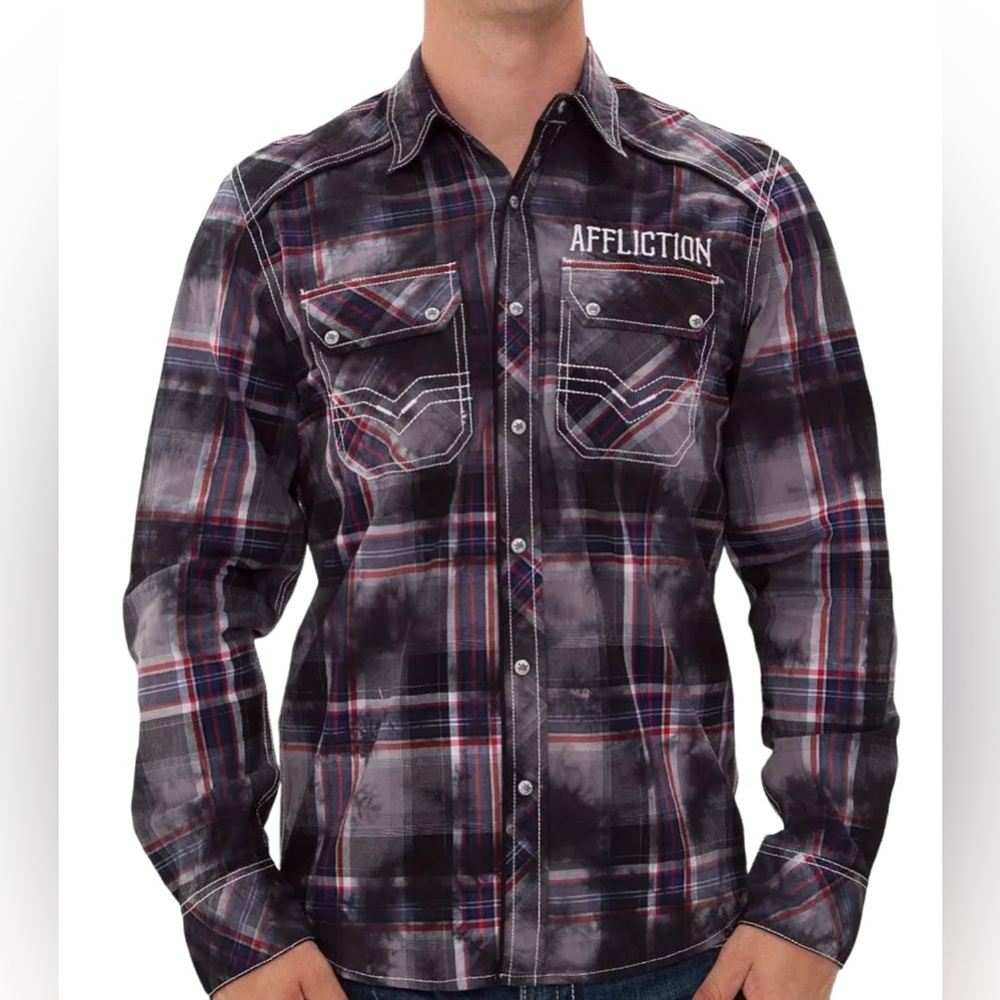 AFFLICTION Black Premium State of Grace Shirt